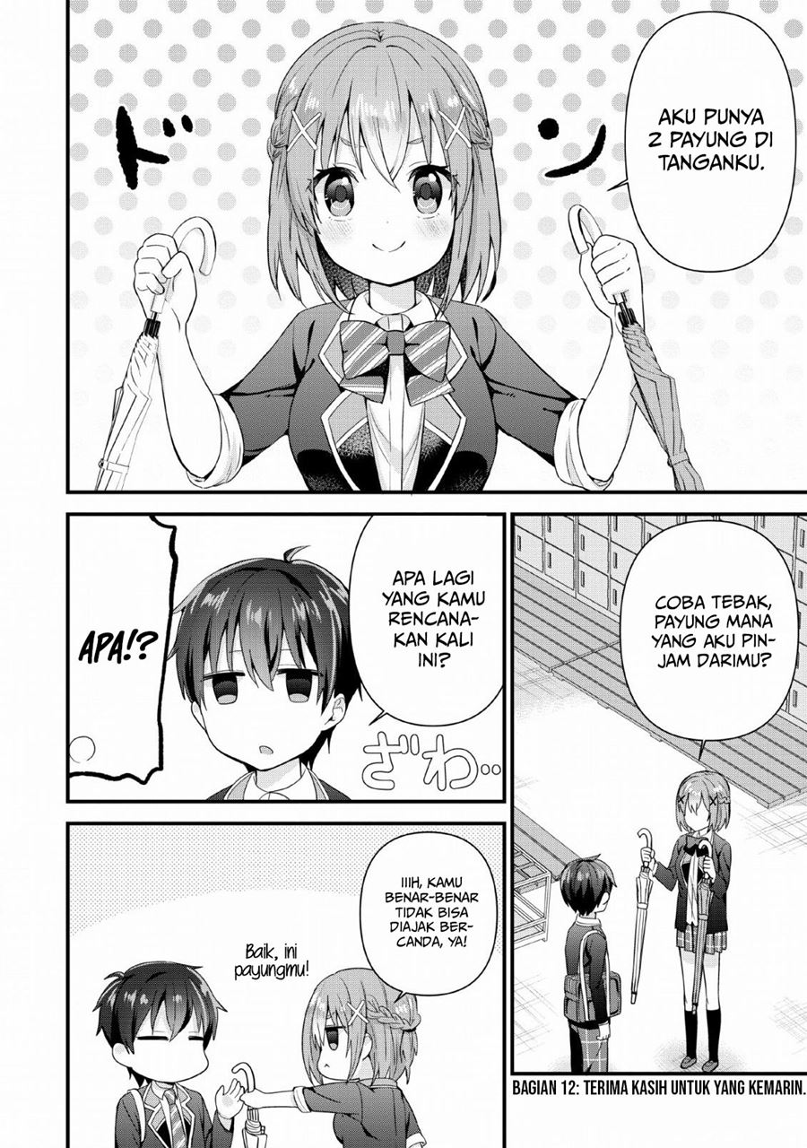 The Cute Girl Sitting Next to Me Is Trying to Make Me Fall in Love With Her as a Way to Ridicule Me, but the Tables Were Turned on Her Before She Knew It Chapter 03 Gambar 23